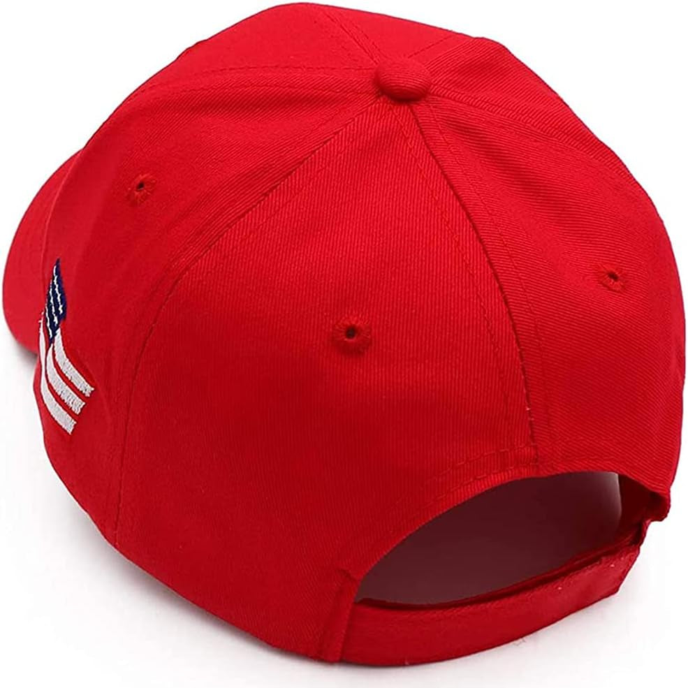 Trump 2024 Hat Keep America Great Take America Back Hat with USA Flag Embroidery Adjustable Baseball Cap